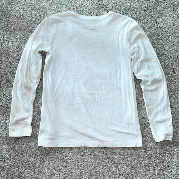 Girls J Crew Crewcuts Long Sleeve Graphic Tee - Picture 5 of 5